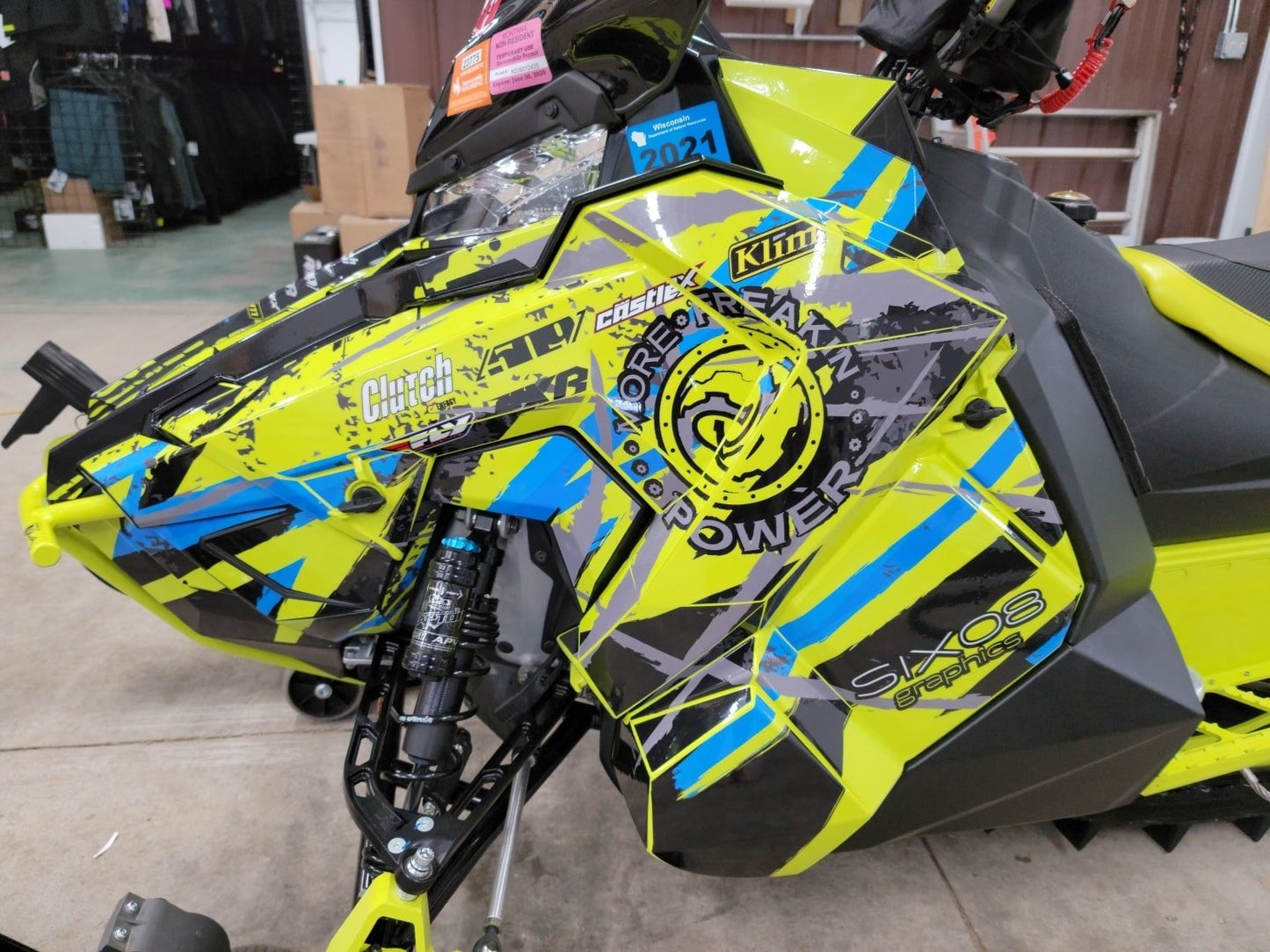 Vehicle Wrap - Snowmobile